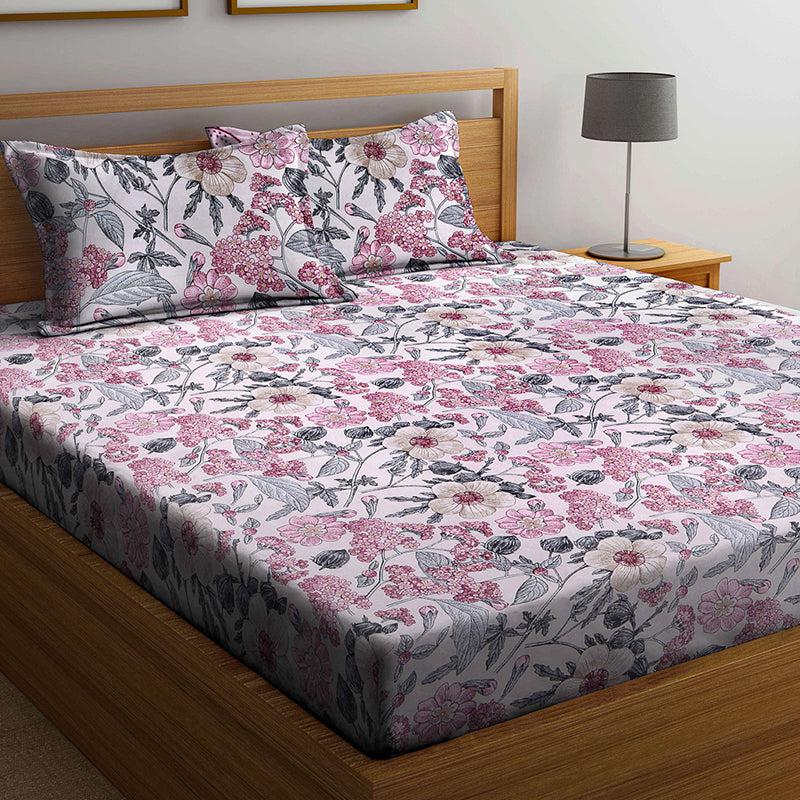 Buy Merlin Floral Bedsheet Bedsheets from Vaaree