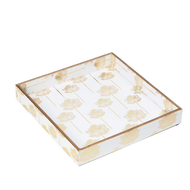 Buy Bluda Floral Serving Tray Serving Tray from Vaaree