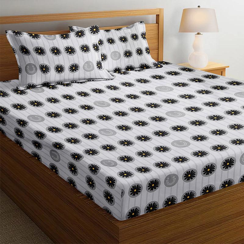 Buy Marley Floral Bedsheet Bedsheets from Vaaree