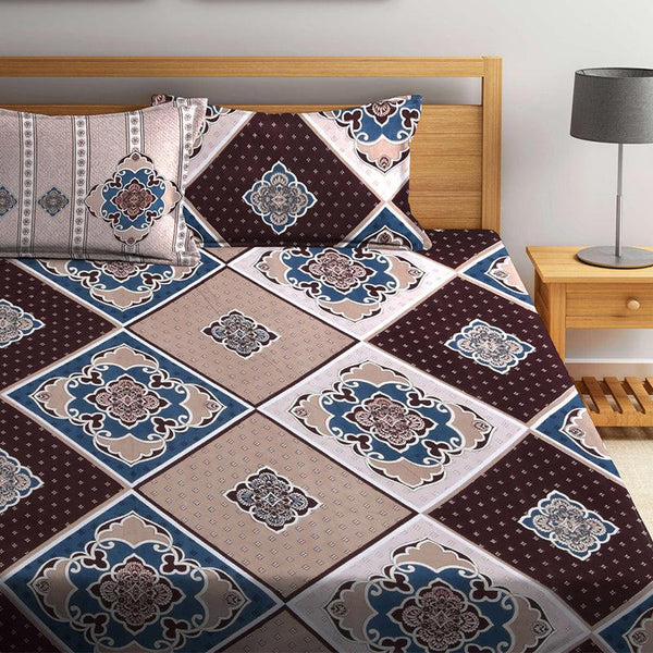 Buy Waldo Ethnic Bedsheet Bedsheets from Vaaree