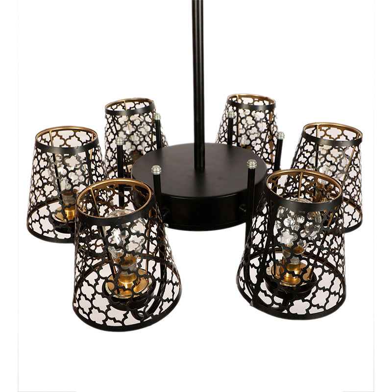 Ceiling Lamp - Enva Viya Etched Chandelier