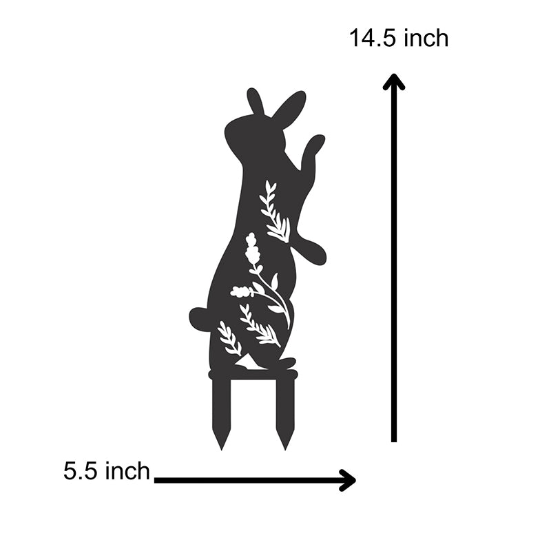 Buy Rabbit Rolly Garden Stake - Set Of Four Garden Stake from Vaaree