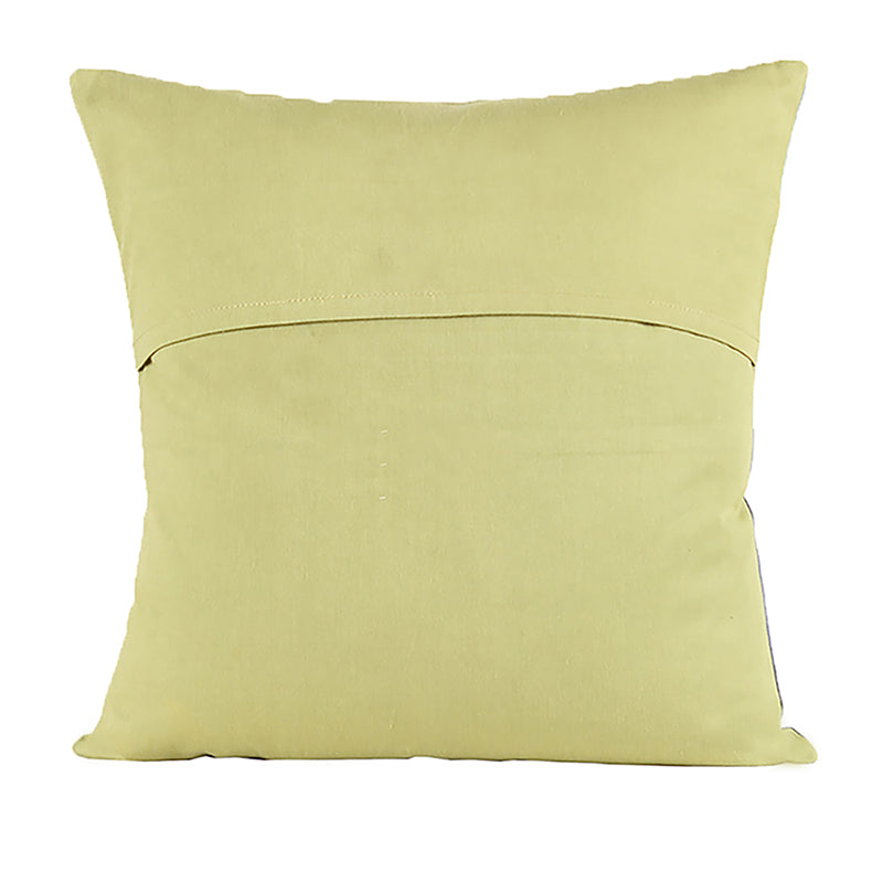 Buy Bhumiti Grided Cushion Cover - Blue Cushion Covers from Vaaree