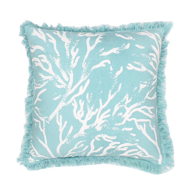 Buy Atoll Cushion Cover (Blue) - Set Of Two Cushion Cover Sets from Vaaree