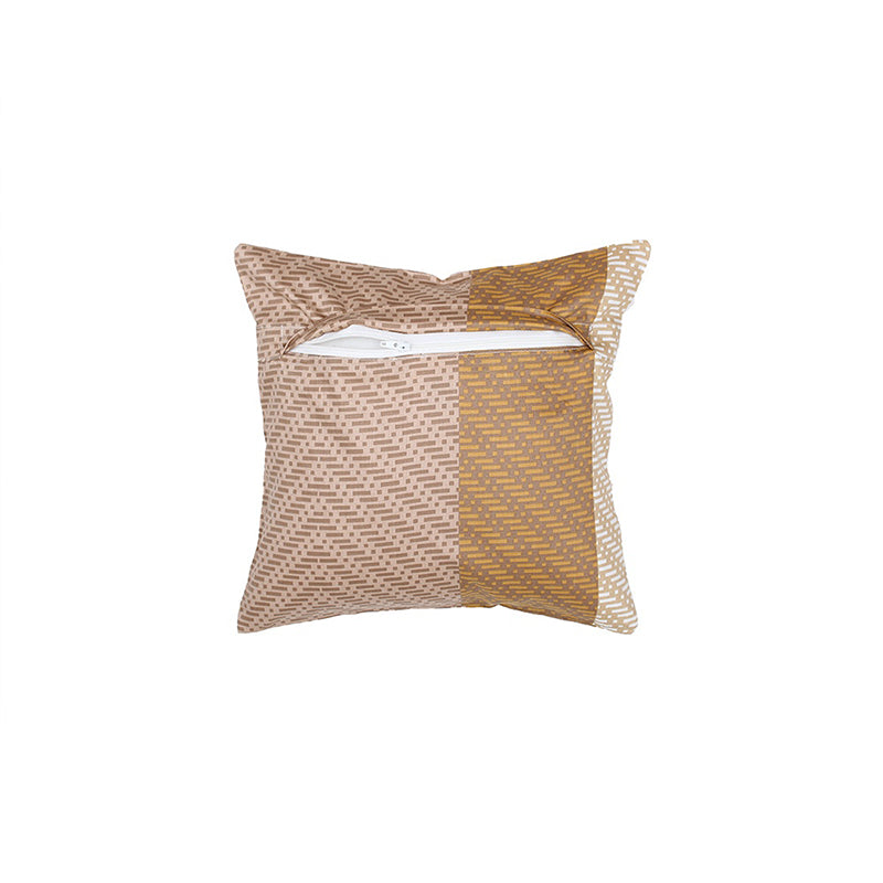 Buy Bunai Cushion Cover (Brown) - Set Of Two Cushion Cover Sets from Vaaree