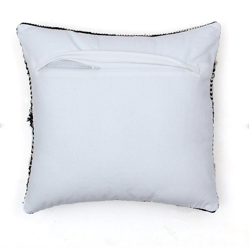 Buy Chaukadi Cushion Cover (Black) - Set Of Two Cushion Cover Sets from Vaaree