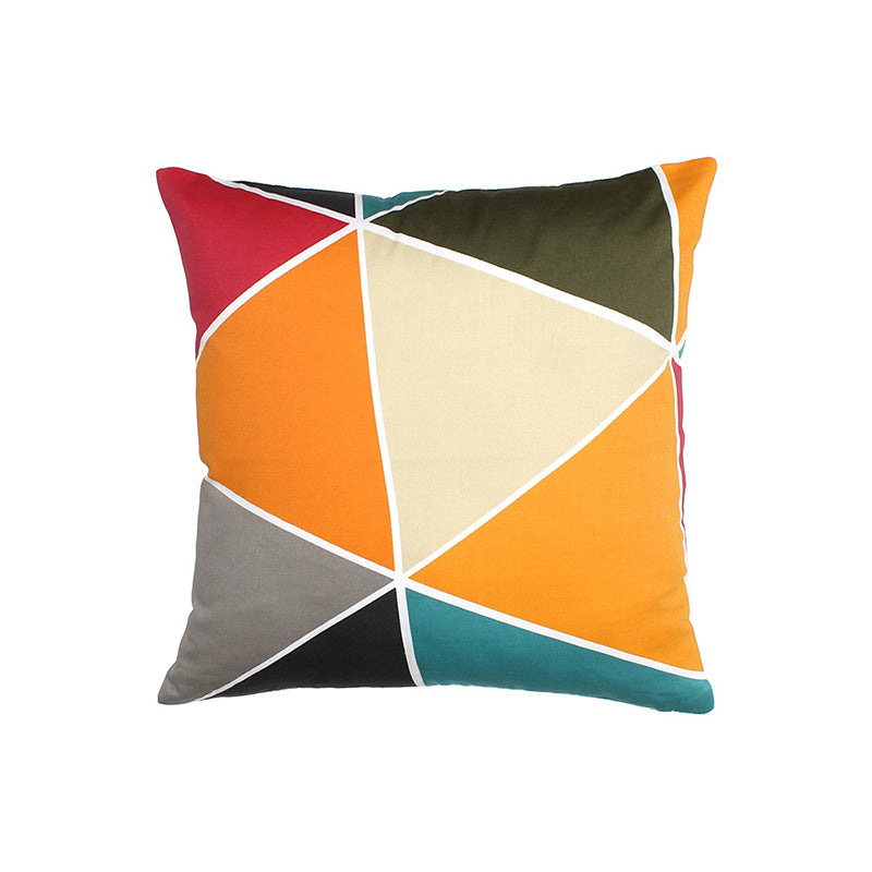 Cushion Cover Sets - Color Block Cushion Covers - Set Of Two