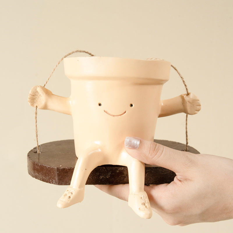 Buy Happy Face Hanging Planter Pots & Planters from Vaaree