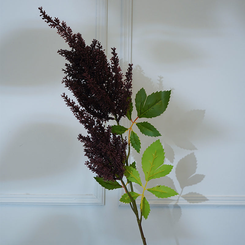 Buy Faux Millet Grass Flower Stick (Dark Brown) - 33 CM Artificial Flowers from Vaaree