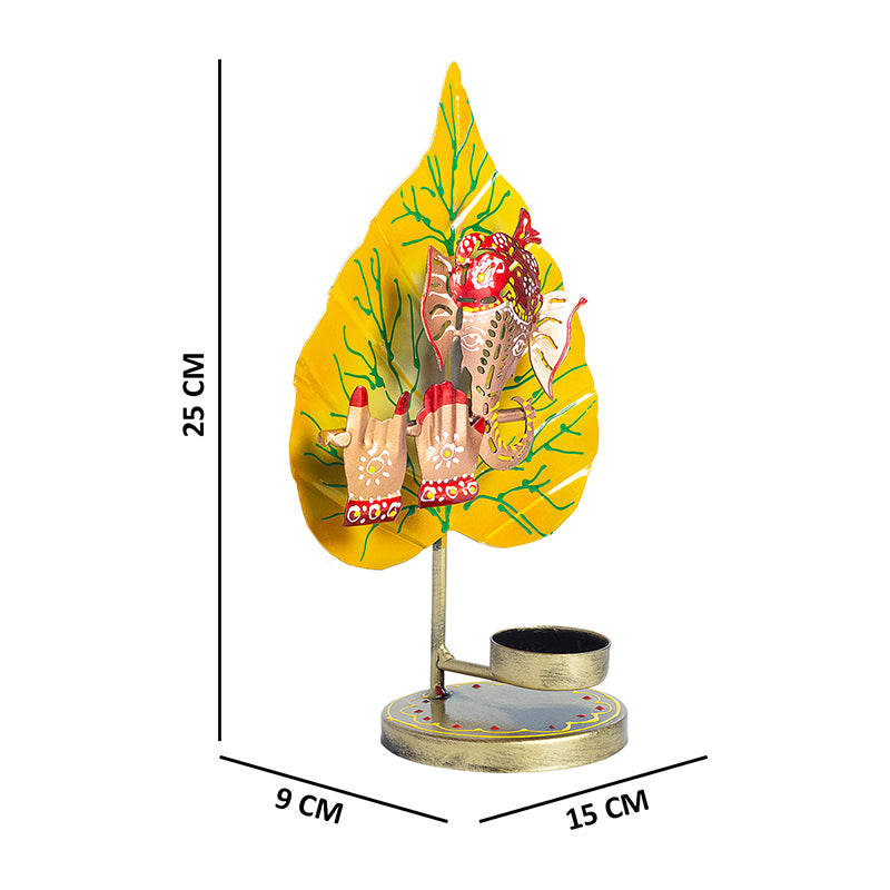 Buy Vinayaka Decorative Handpainted Tealight Candle Holder Candle Holders from Vaaree