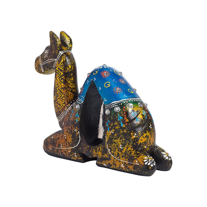 Buy Desert Camel Showpiece - Yellow Showpiece from Vaaree