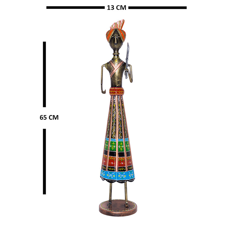 Buy Rural Lady Handcrafted Showpiece Showpiece from Vaaree