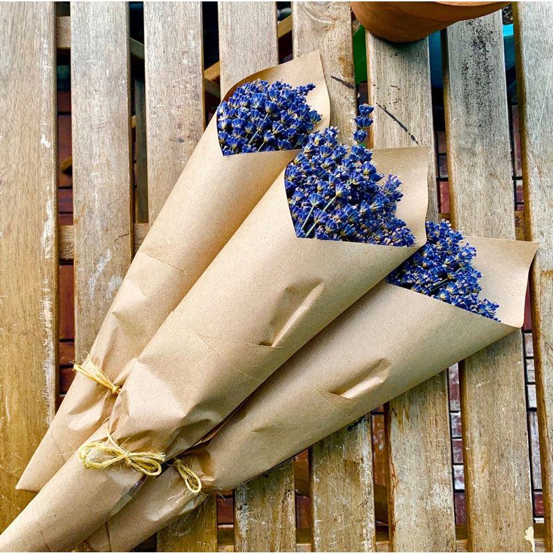 Buy Dried Lavender Flower Stick - Set of Forty Flower Stick Artificial Flowers from Vaaree