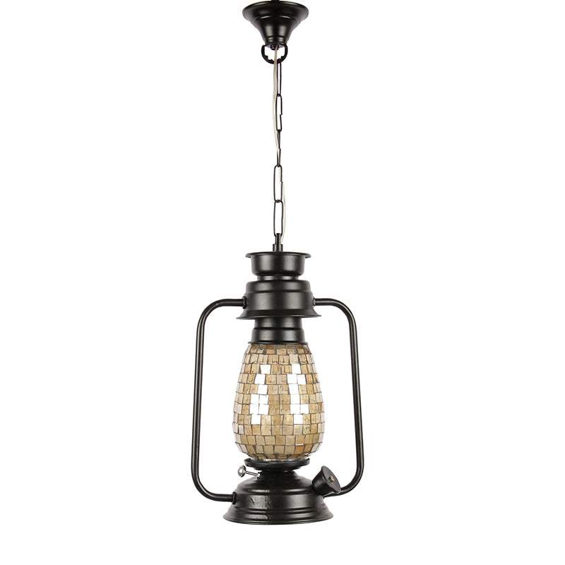 Buy Avina Mosaic Lantern Ceiling Lamp - Black Ceiling Lamp from Vaaree