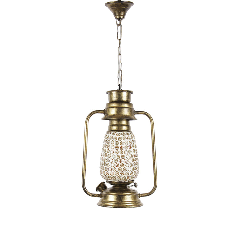 Buy Navina Mosaic Lantern Ceiling Lamp - Gold Ceiling Lamp from Vaaree