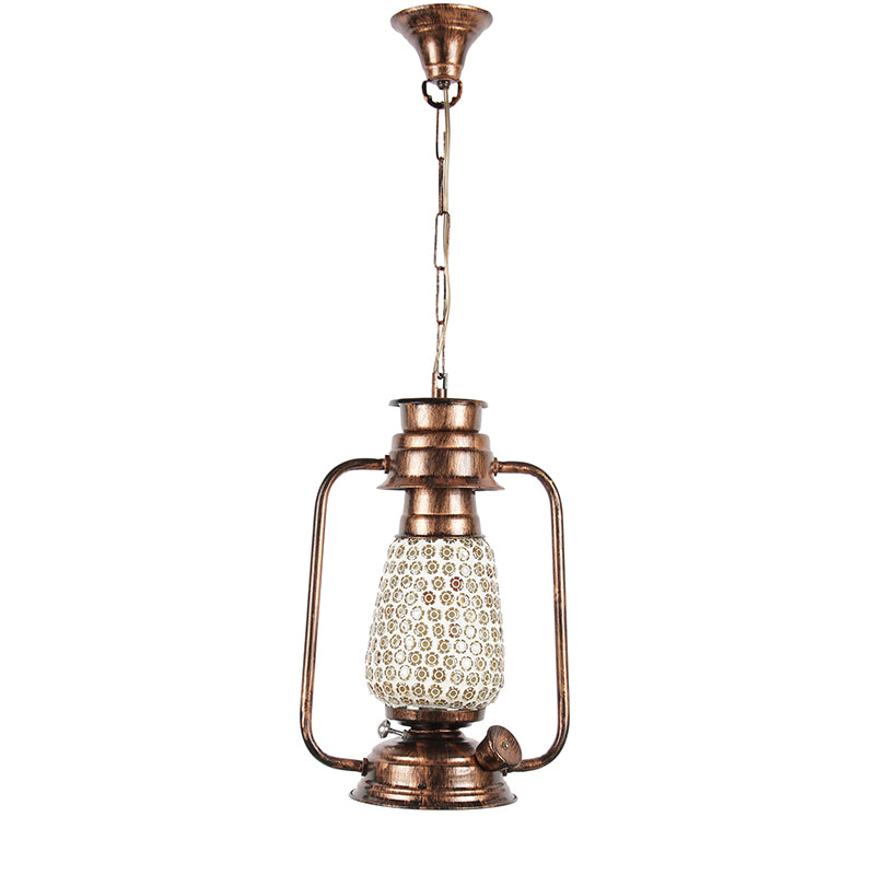 Buy Navina Mosaic Lantern Ceiling Lamp - Copper Ceiling Lamp from Vaaree