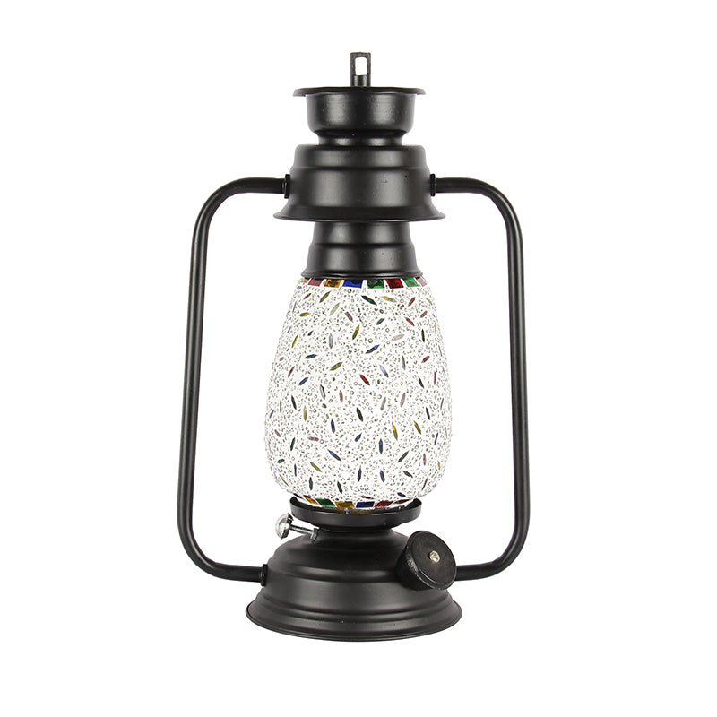 Buy Siera Mosaic Lantern Table Lamp - Black Table Lamp from Vaaree