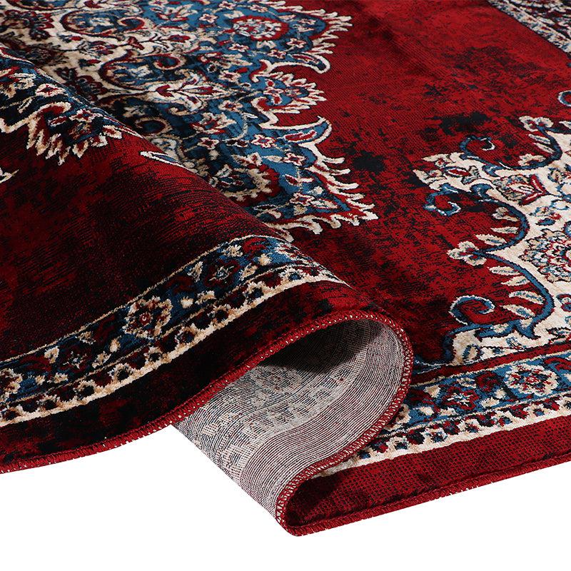 Buy Sinera Ethnic Carpet - Maroon Carpet from Vaaree