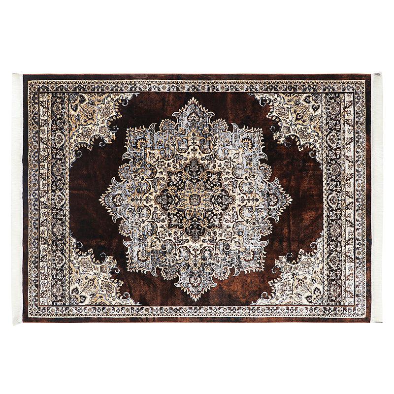 Buy Sinera Ethnic Carpet - Brown Carpet from Vaaree