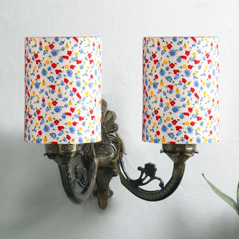 Wall Lamp - Vintage Color Splash Cylindrical Duo Wall Lamp