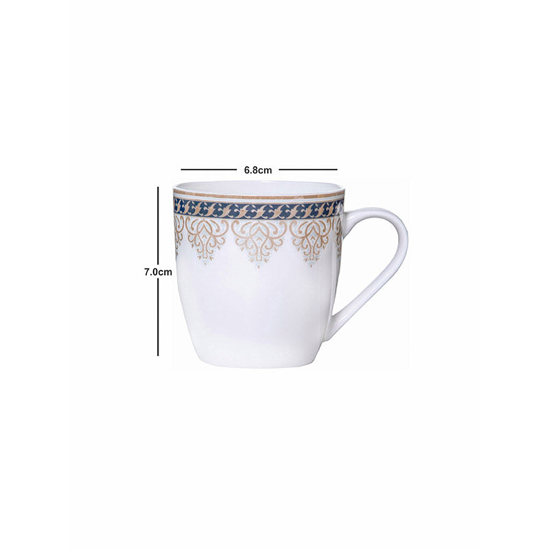 Mug & Tea Cup - Avna Ethnic Mug (180 ML) - Set Of Six