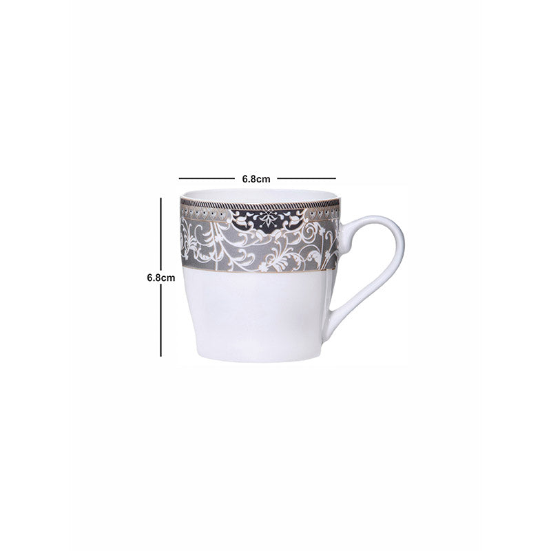 Mug & Tea Cup - Idva Ethnic Mug (180 ML) - Set Of Six