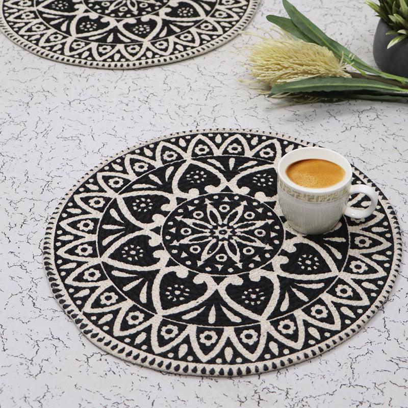 Buy Anuja Mandala Placemat - Set Of Six Table Mats from Vaaree