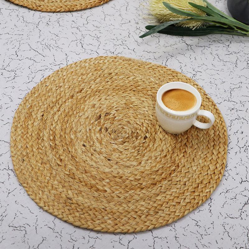 Buy Elda Jute Placemat - Set Of Six Table Mats from Vaaree