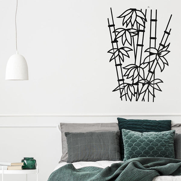 Wall Accents - Bamboo Black Wall Art