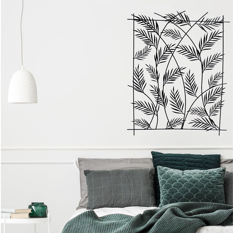 Wall Accents - Plants Black Wall Art