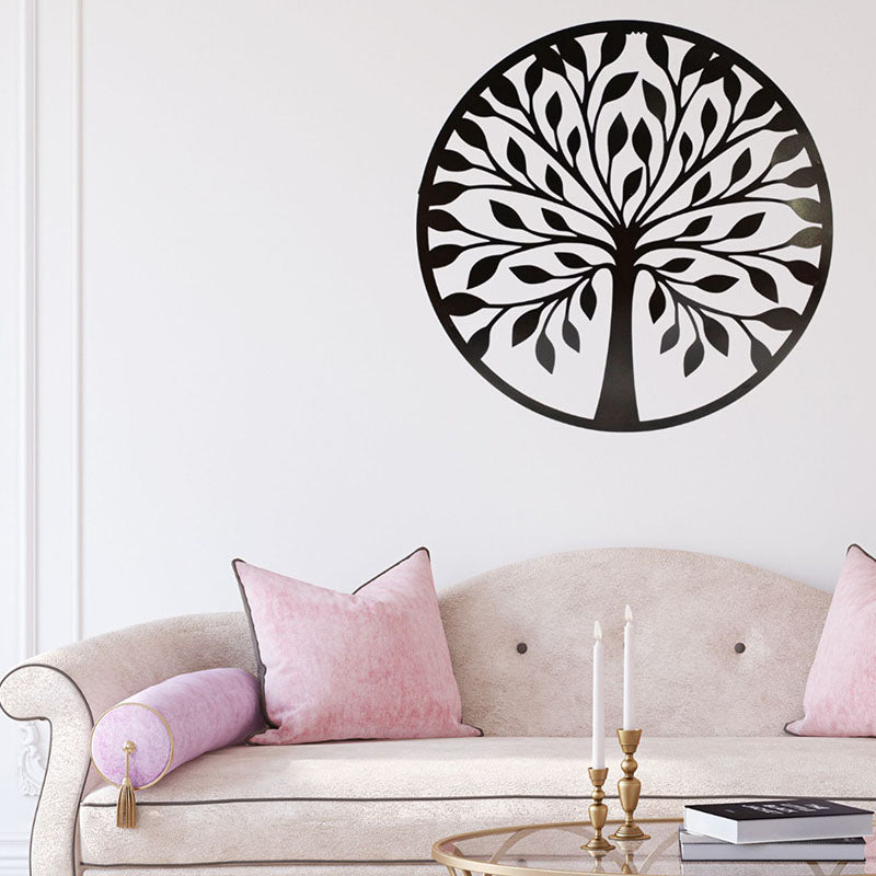 Wall Accents - Tree Of Truth Black Wall Art