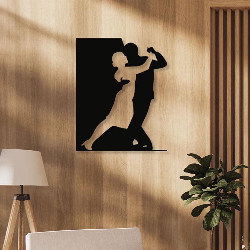 Buy Salsa Dancing Black Wall Art Wall Accents from Vaaree