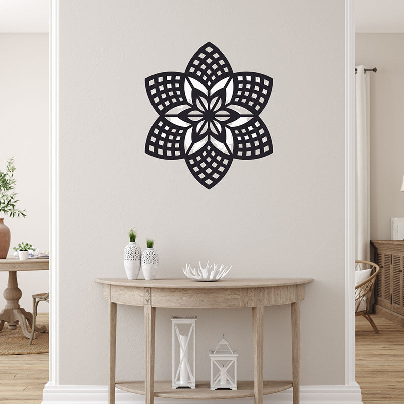 Buy Simo Mandala Black Wall Art Wall Accents from Vaaree