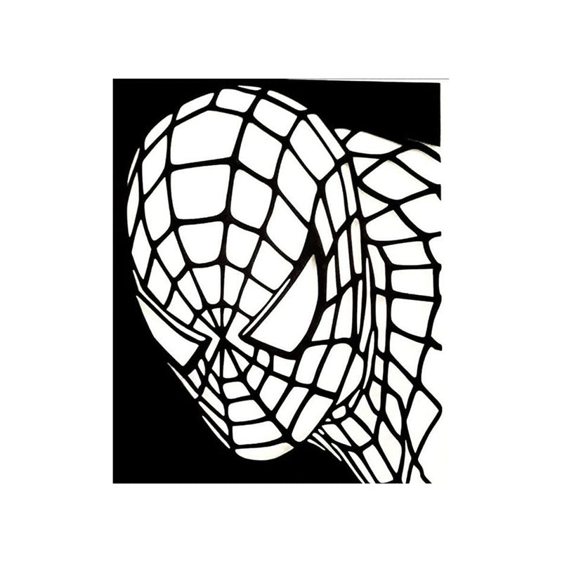 Wall Accents - Spiderman Marvel Black Wall Art