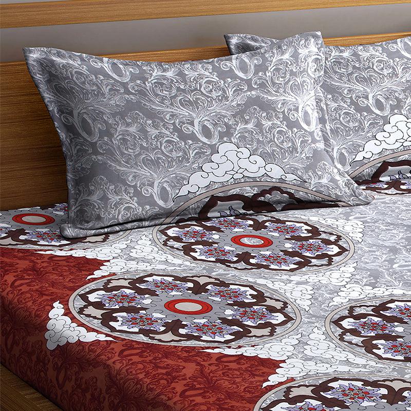 Buy Spike Ethnic Bedsheet Bedsheets from Vaaree