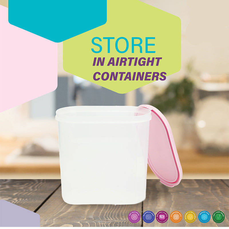 Buy Elmera Storage Conatiner (Pink) - Set Of Twelve Container from Vaaree