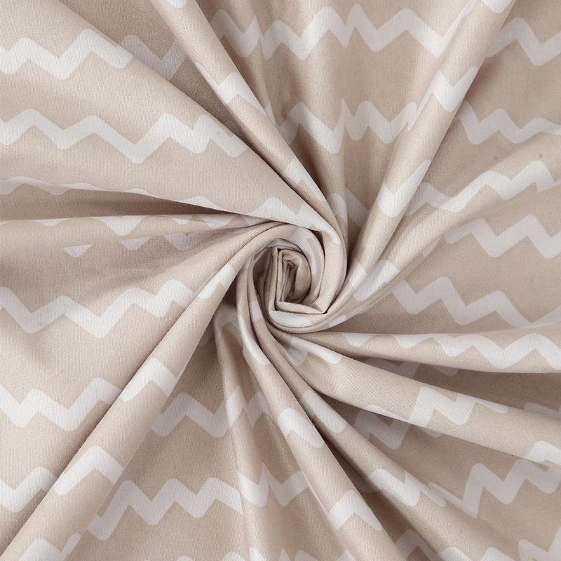 Bedsheets - Lora Stripes Bedsheet - Beige