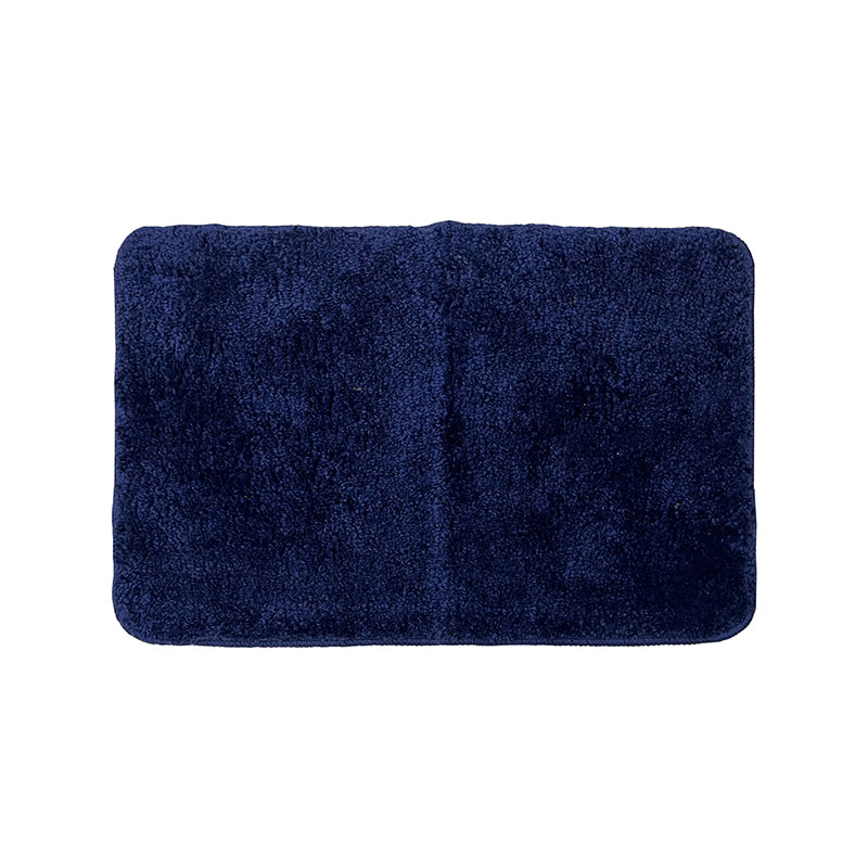 Buy Cleve Anti Skid Bath Mat - Navy Blue Bath Mats from Vaaree