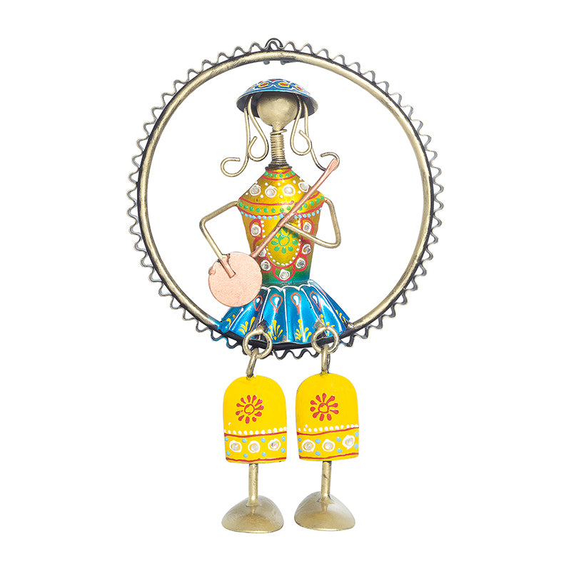 Buy Folk Musician Doll Wall Accent Wall Accents from Vaaree