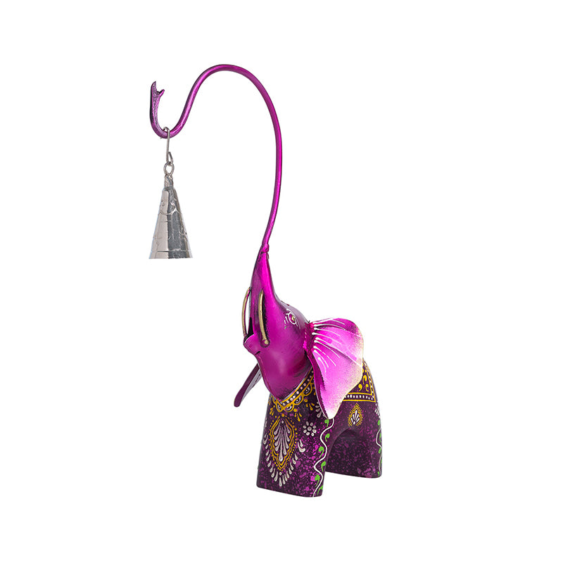 Buy Gaja Ghanti Showpiece - Pink Showpieces from Vaaree