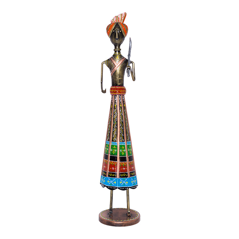 Buy Rural Lady Handcrafted Showpiece Showpiece from Vaaree