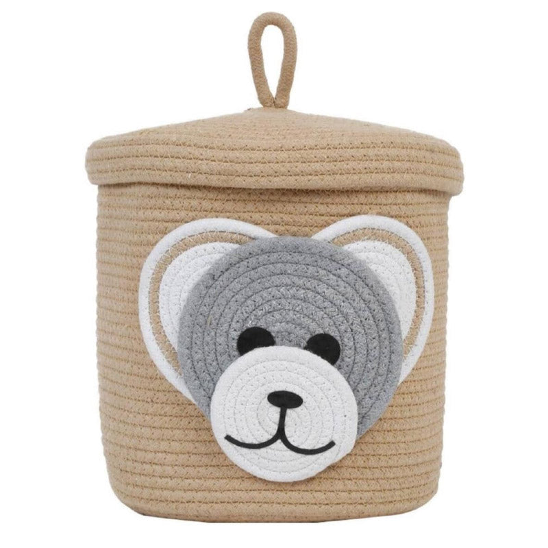 Buy Monkey Monk Natural Fiber Kids Storage Basket Storage Basket from Vaaree