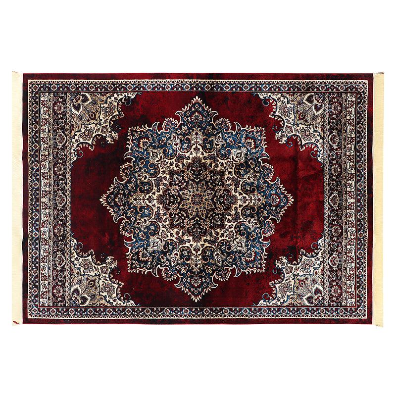 Buy Sinera Ethnic Carpet - Maroon Carpet from Vaaree