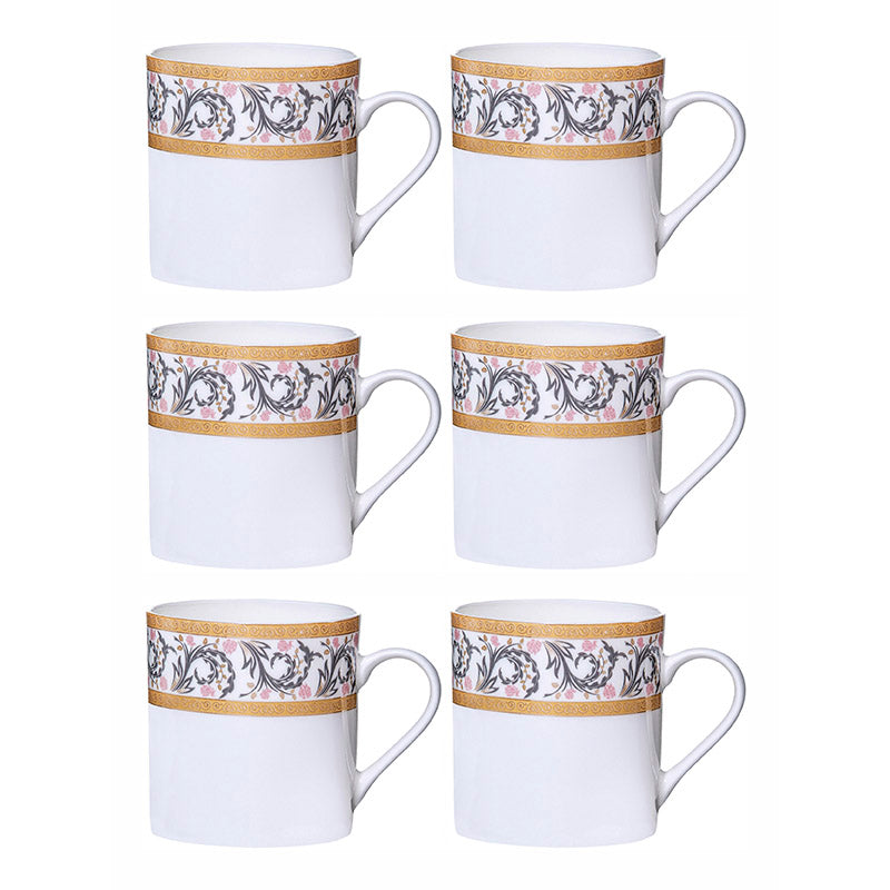 Buy Ambuja Ethnic Mug (210 ML) - Set Of Six Mug & Tea Cup from Vaaree