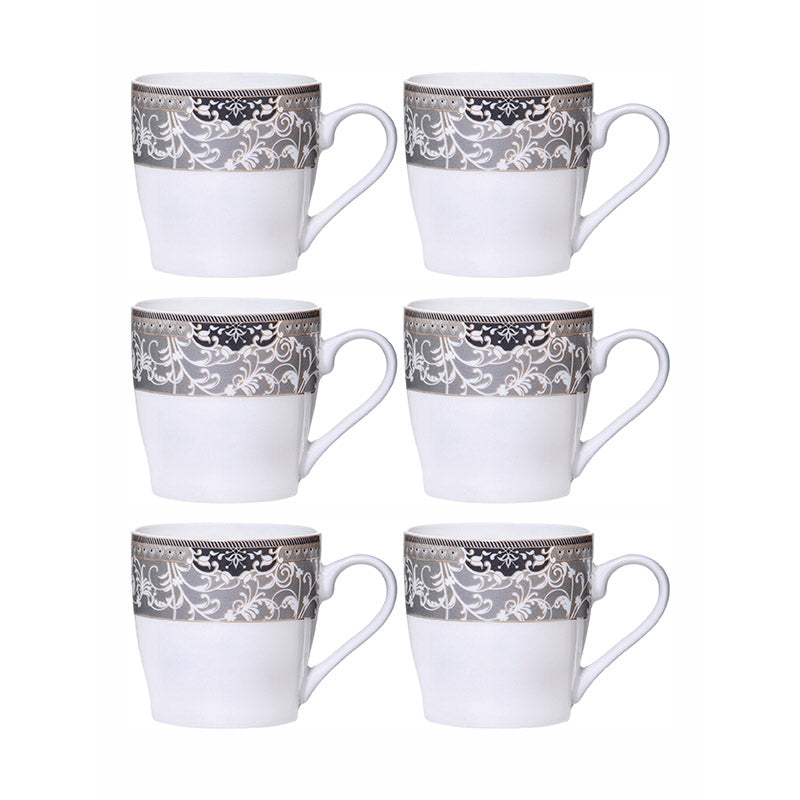 Mug & Tea Cup - Idva Ethnic Mug (180 ML) - Set Of Six