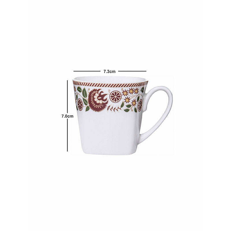 Buy Glorima Ethnic Mug (180 ML) - Set Of Six Mug & Tea Cup from Vaaree