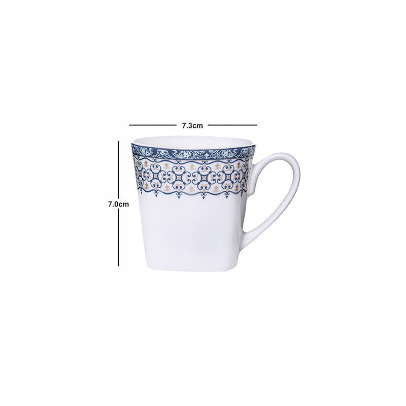 Mug & Tea Cup - Anjara Ethnic Mug (180 ML) - Set Of Six