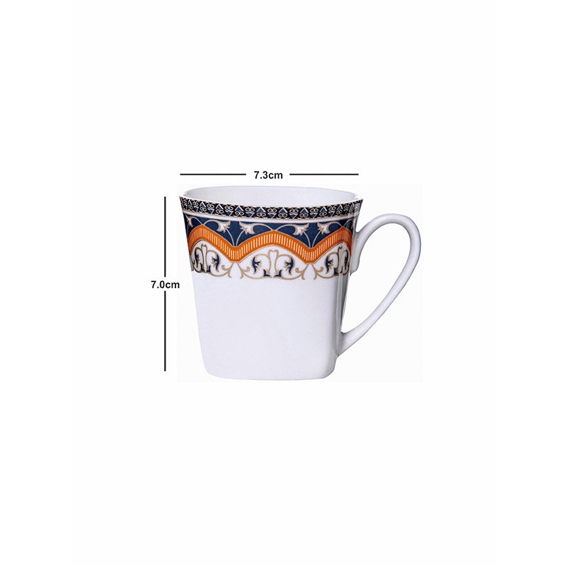 Mug & Tea Cup - Ledo Ethnic Mug (180 ML) - Set Of Six