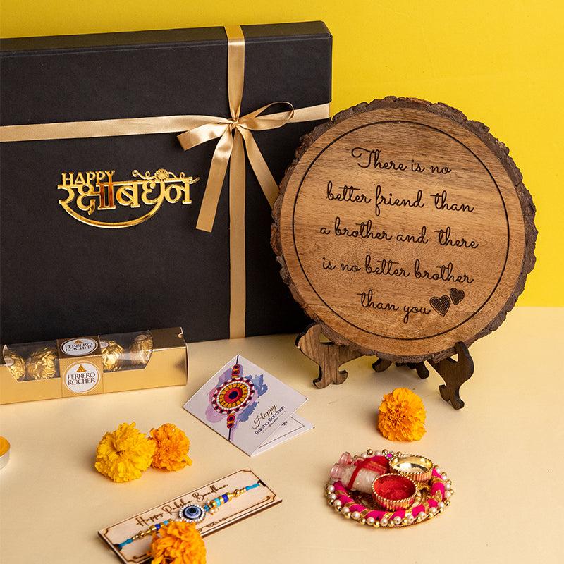 Buy Sibling Affection Rakhi Gift Box Rakhi Hamper from Vaaree