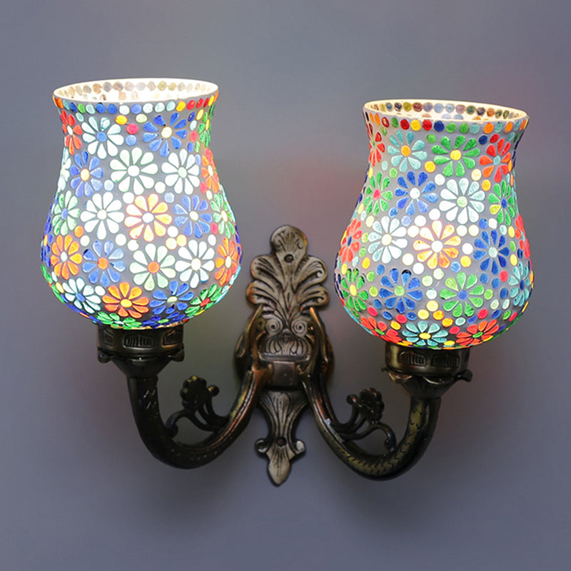 Wall Lamp - Ervo Twinner Mosaic Wall Lamp